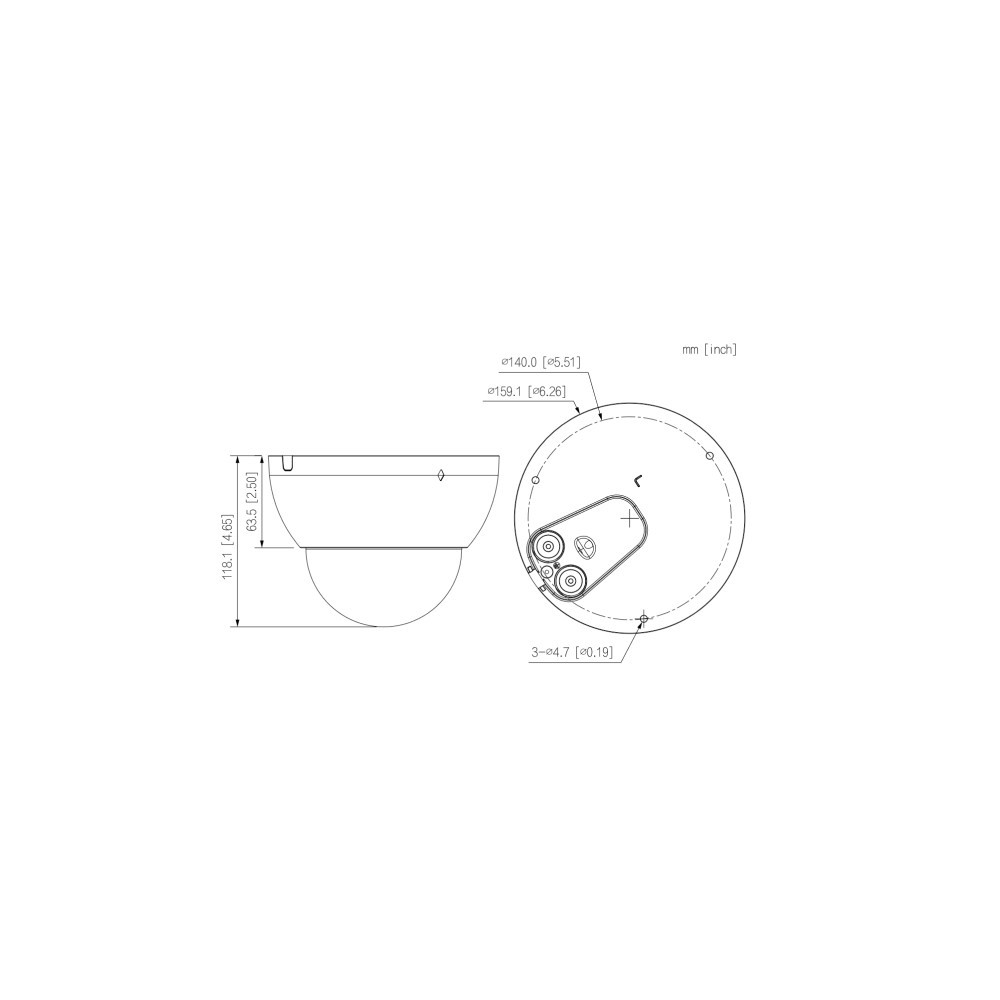 KAMERA IP DAHUA IPC-HDBW5541E-ZE-27135-DC12AC24V-S3