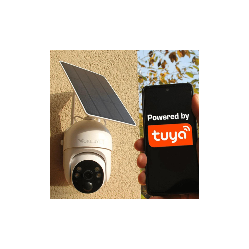 Kamera IP bezprzewodowa 4G LTE obrotowa z panelem solarnym Orllo TZ1 PRO