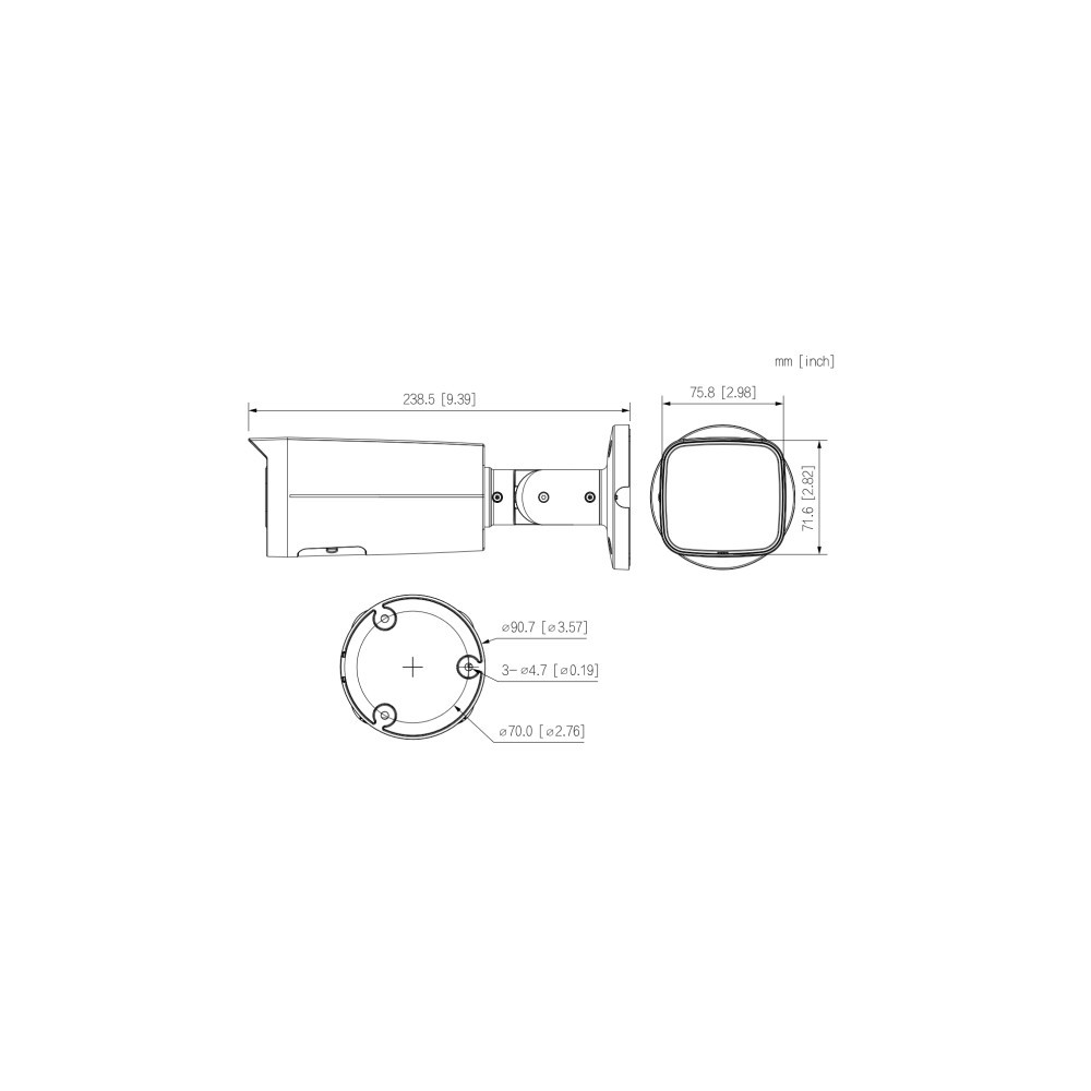 KAMERA IP DAHUA IPC-HFW2449T-AS-IL-0360B-BLACK