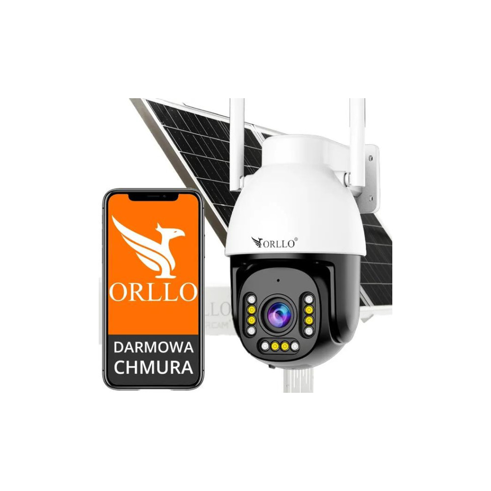 Kamera IP Orllo Z9 ULTRA z panelem solarnym SM6030 PRO