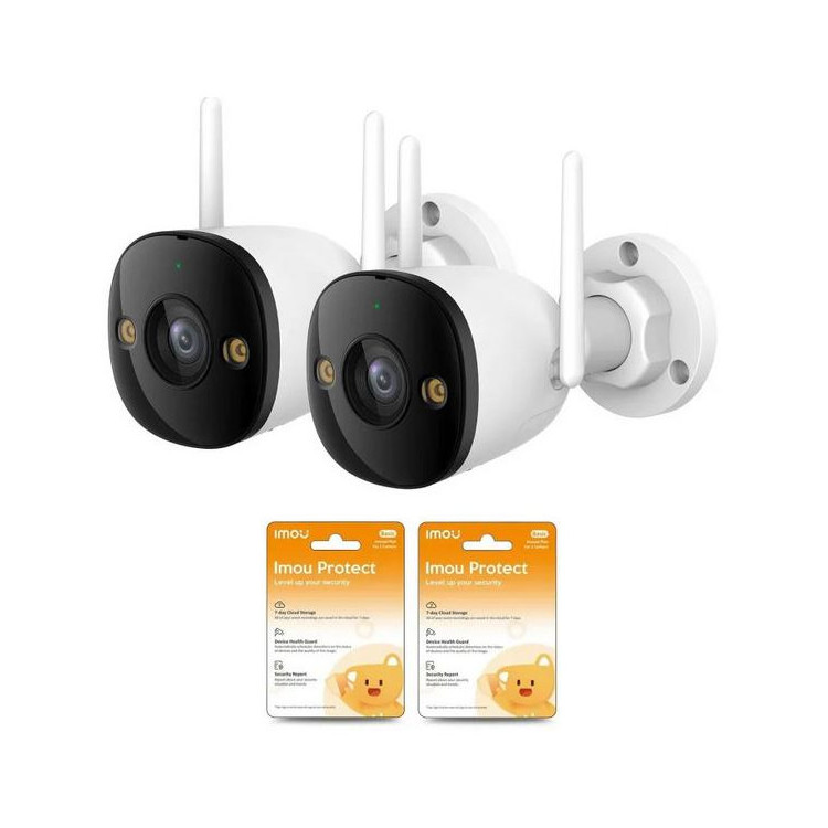 Zestaw 2 kamer IP Imou bullet 3 5MP z chmurami Imou Protect
