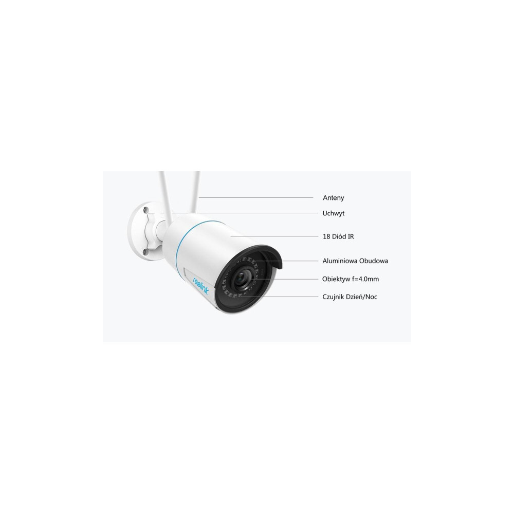 Kamera IP WiFi Reolink W320 5Mpix Wi-Fi P2P biała