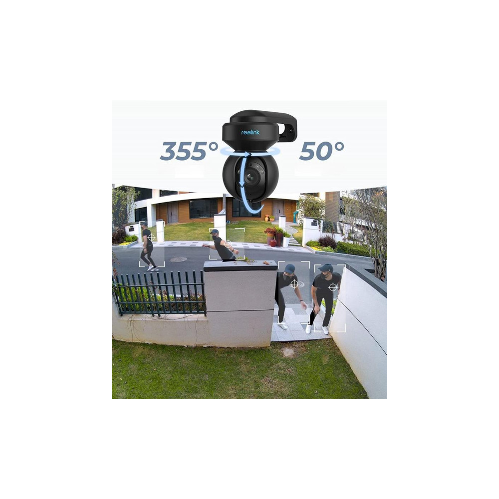 Kamera IP Reolink E Series E540 PTZ 5MP Wi-Fi LED czarna
