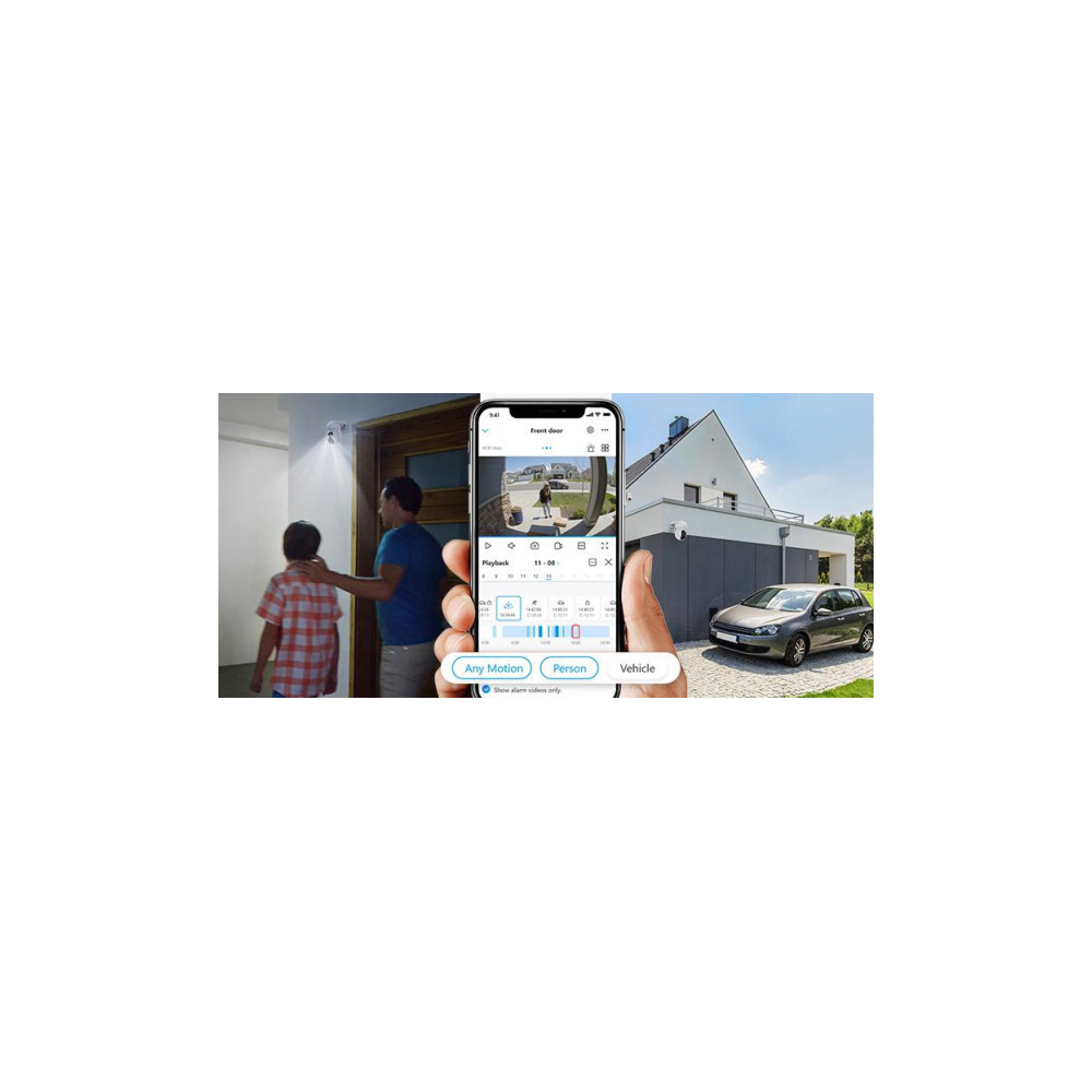 Kamera IP Reolink E Series E540 PTZ 5MP Wi-Fi LED czarna