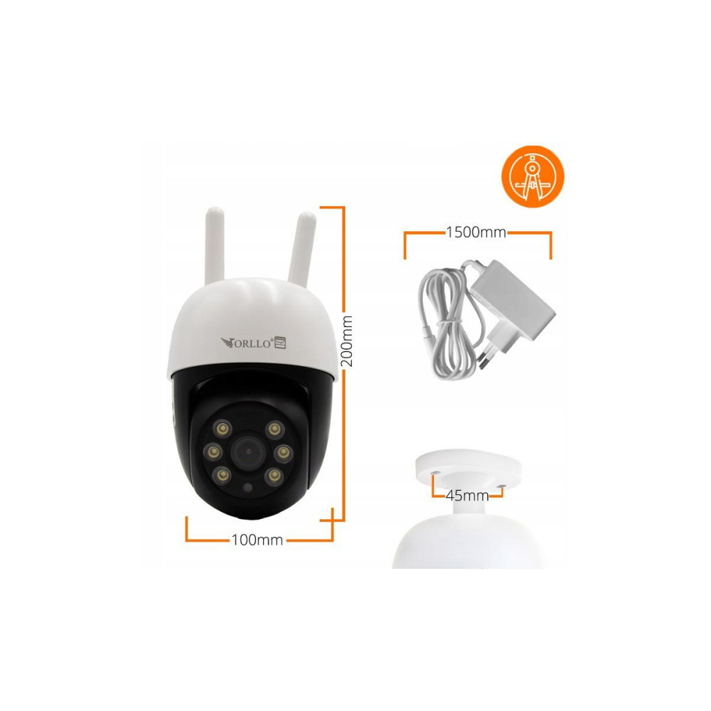 Kamera IP Orllo TZ2 PRO 4Mpx