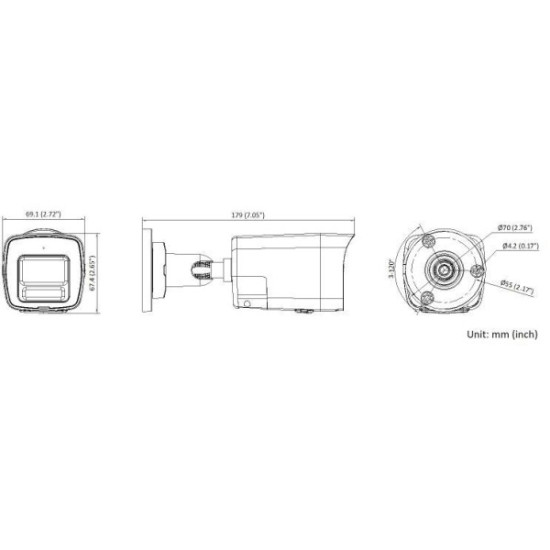 KAMERA IP HIKVISION DS-2CD1063G2-LIUF/SL 2.8mm PL