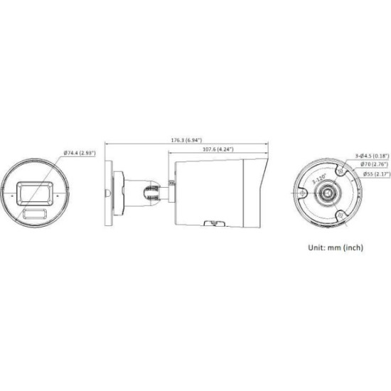 Kamera IP HikVision DS-2CD2083G2-LI2U 2.8mm PL