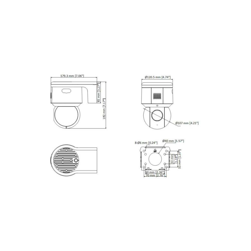 Kamera IP HikVision DS-2DE3A404IWG-E PL