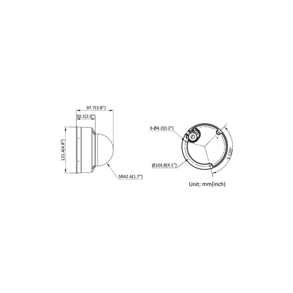Kamera IP Hikvision DS-2CD1121G2-LIU 2.8mm PL