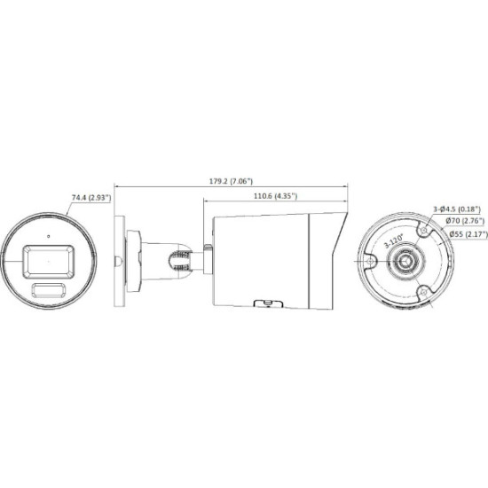 Kamera IP Hikvision DS-2CD2067G2H-LIU/SL(4mm)(eF)
