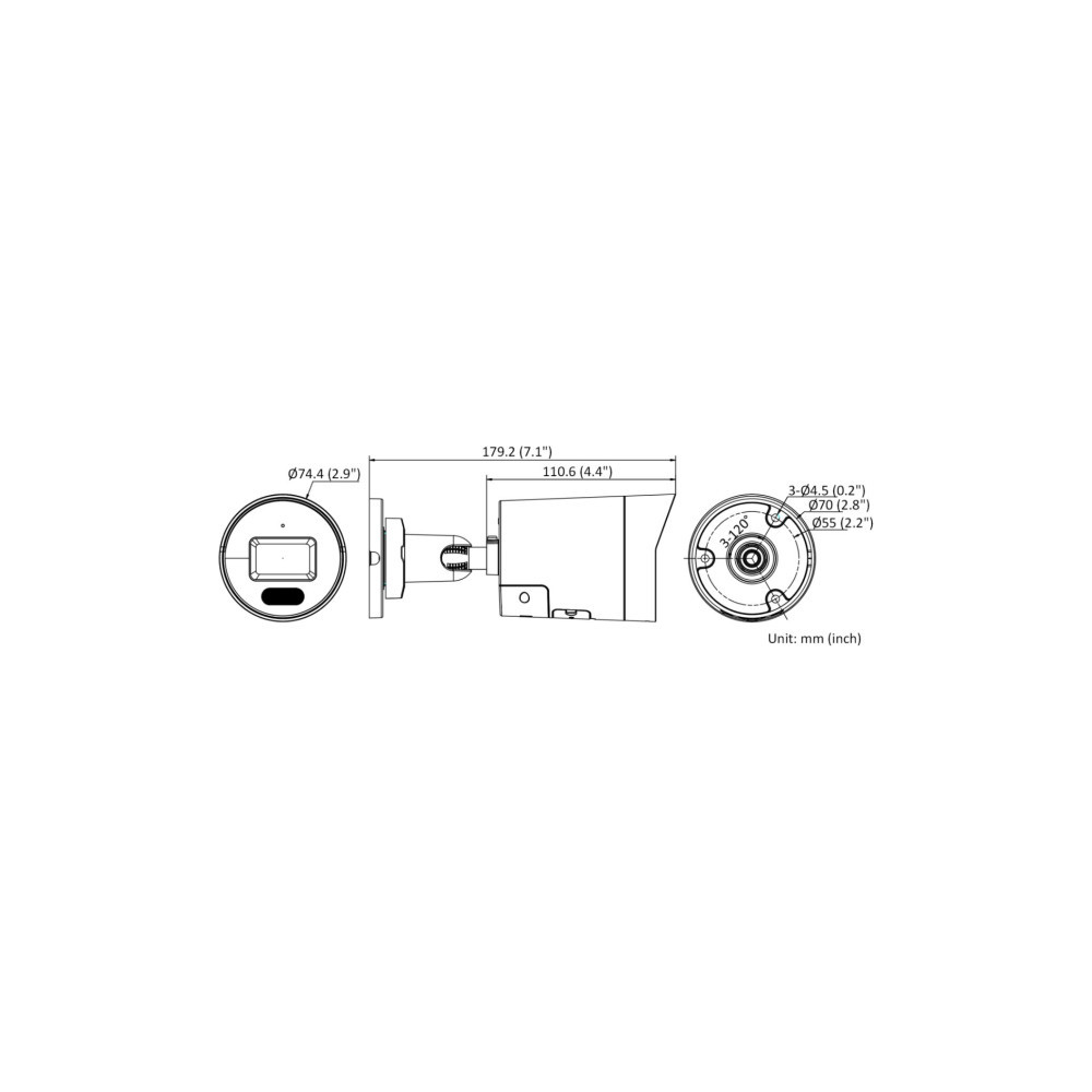 Kamera IP Hikvision DS-2CD2087G2H-LIU/SL(4mm)(eF)