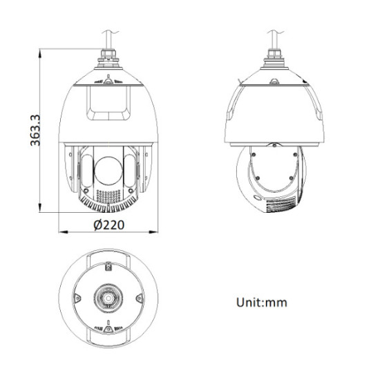KAMERA IP PTZ HIKVISION DS-2DE7A825IW-AEB(T5) PL