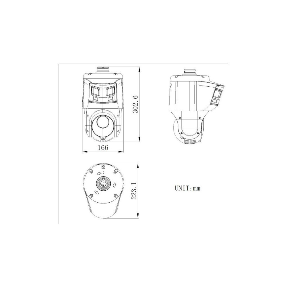 Kamera IP Hikvision DS-2SE4C225MWG-E/26(F0)