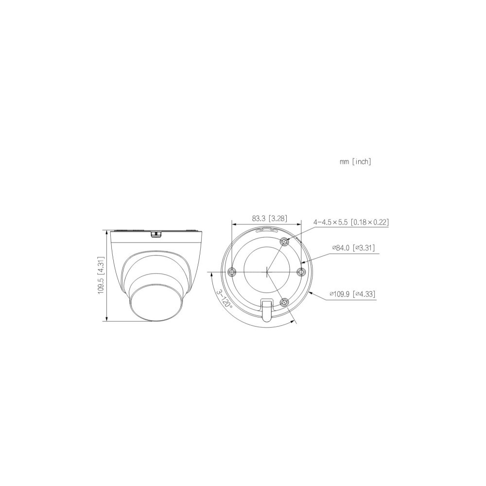 Kamera IP Dahua IPC-HDW2249T-S-LED-0360B-PRO