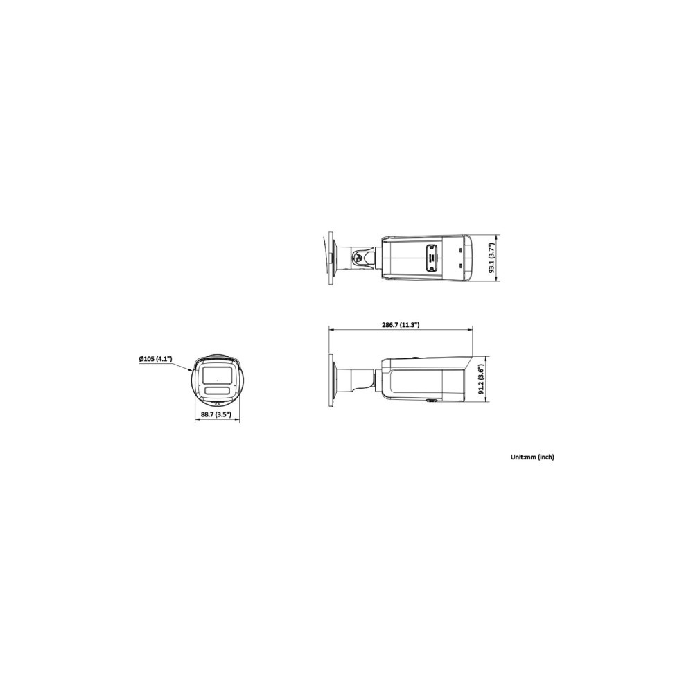 Kamera IP Hikvision DS-2CD2T23G2-2LI 2.8mm PL