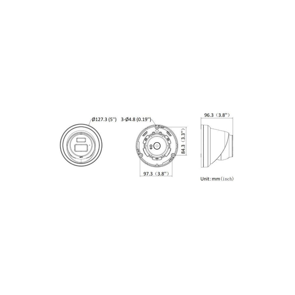 Kamera IP Hikvision DS-2CD2343G2-LIZ2UY(2.8/4mm)/BLACK