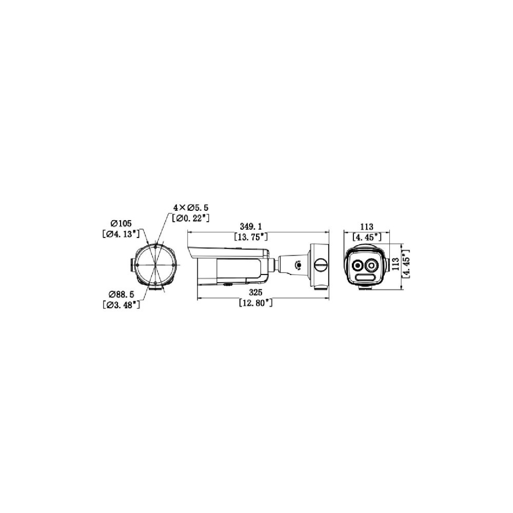 Kamera IP Hikvision HM-TD2628T-3/G1/T3A