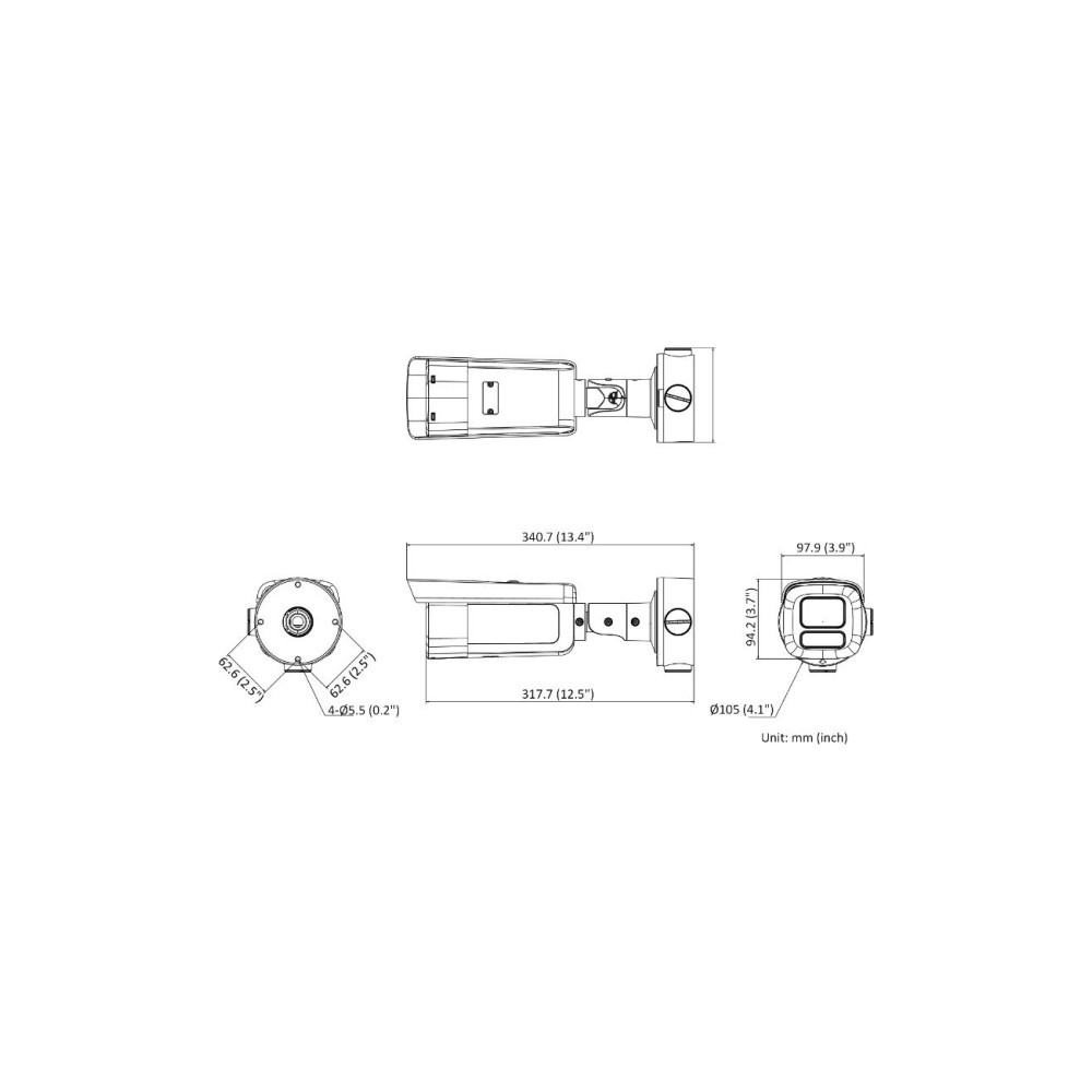 Kamera IP Hikvision DS-2CD3B26G2T-IZHSY(2.8-12mm)(H)