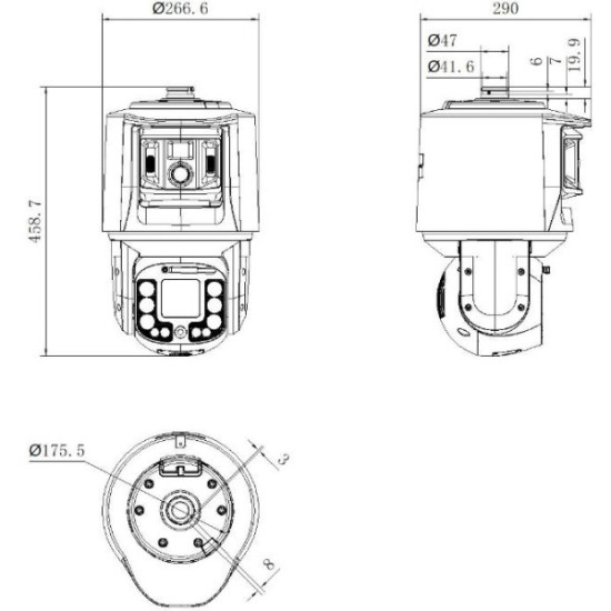 Kamera IP Hikvision HM-TX3840-15/G0/T1