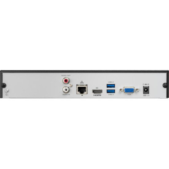 OUTLET_1: BCS-P-NVR0401-4KE-III BCS Point sieciowy rejestrator 4 kanałowy IP do 8Mpx