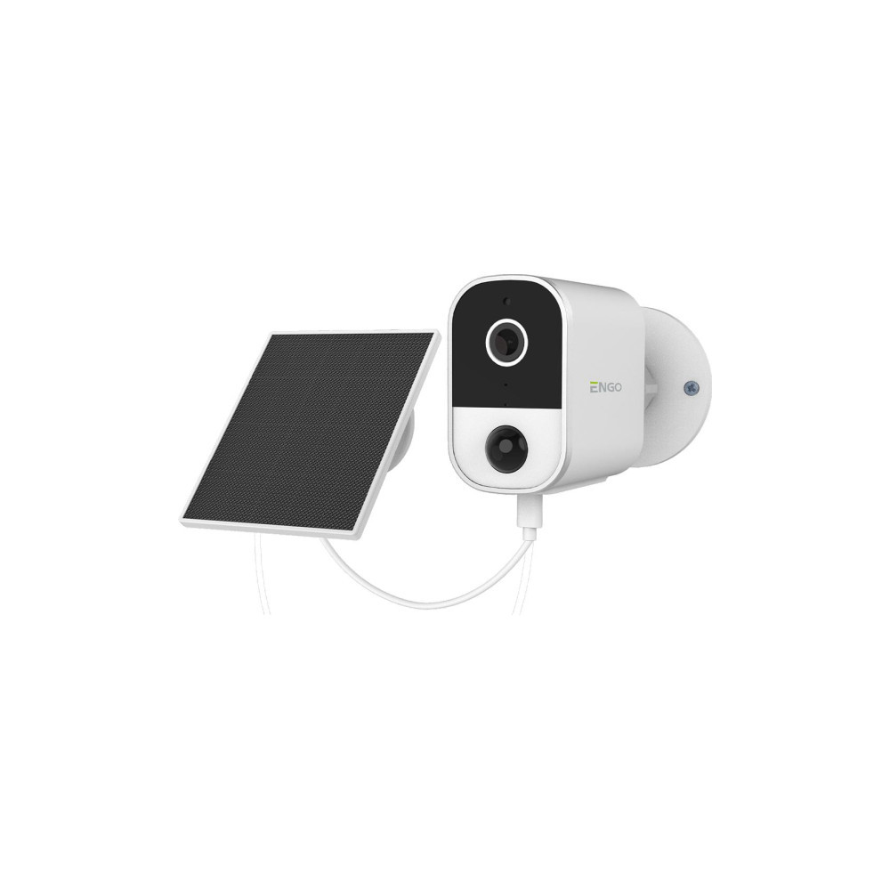 ENGO Controls ECAM-SOLAR- Smart Kamera Wi-Fi z baterią  i panelem solarnym, 4MP