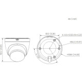 Kamera IP Dahua IPC-HDW1539DA-SW-PV-0280B