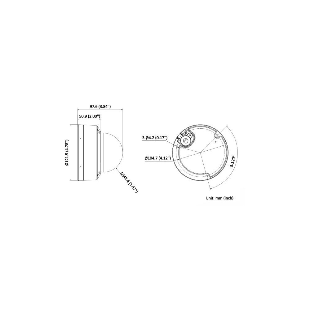 Kamera IP HIKVISION DS-2CD2143G2-LIS2U 2.8mm PL