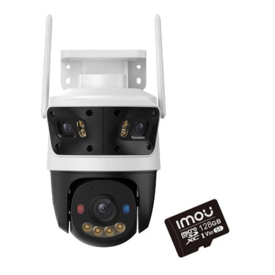 Kamera IP Imou Cruiser Triple 11MP (3MP+3MP+5MP) z kartą pamięci 128GB