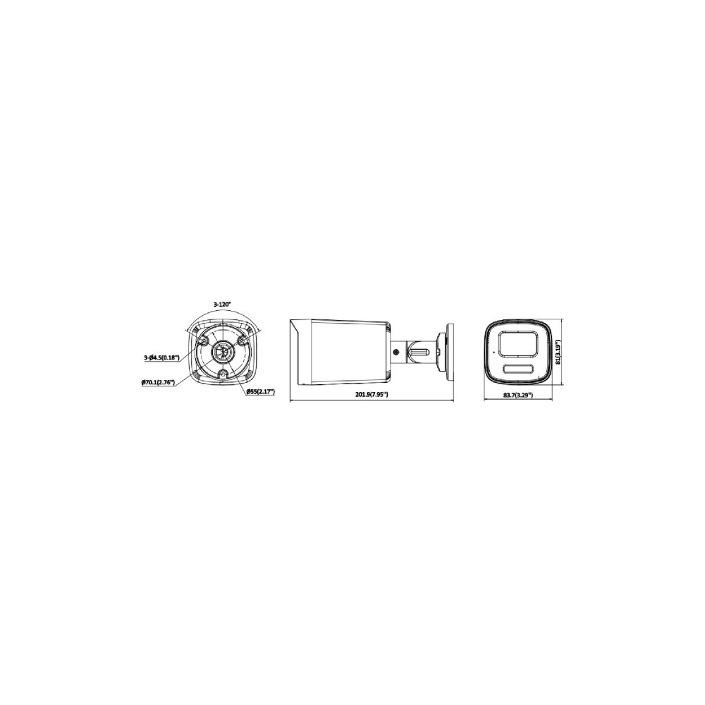 Kamera IP Hikvision DS-2CD1T47G3-LIU(4mm)