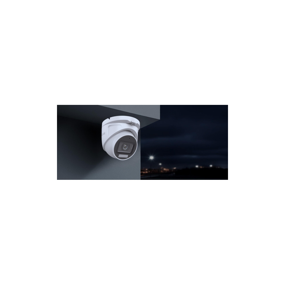 Kamera 4w1 Hilook THC-T127-LMC(2.8mm) kopułka 2MP Smart Hybrid Light 20m