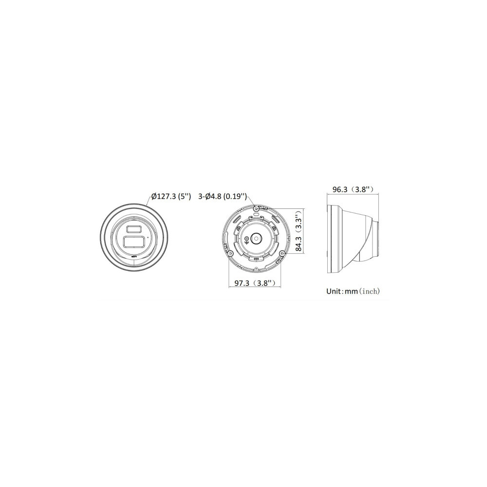 Kamera IP Hikvision 12MP DS-2CD23123G2-LIS2UY/SL(2.8mm) BLACK