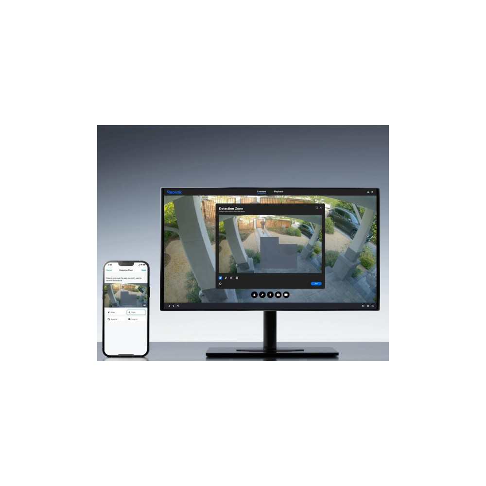 Kamera IP Reolink P330 8Mpix POE P2P IR 30m czarna