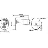 Kamera IP Hikvision DS-2CD1T47G3-LIUF/LSRB(2.8mm)