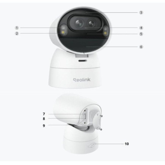 Kamera IP Reolink Argus Series B730 8MP Wi-Fi 8MP bateryjna