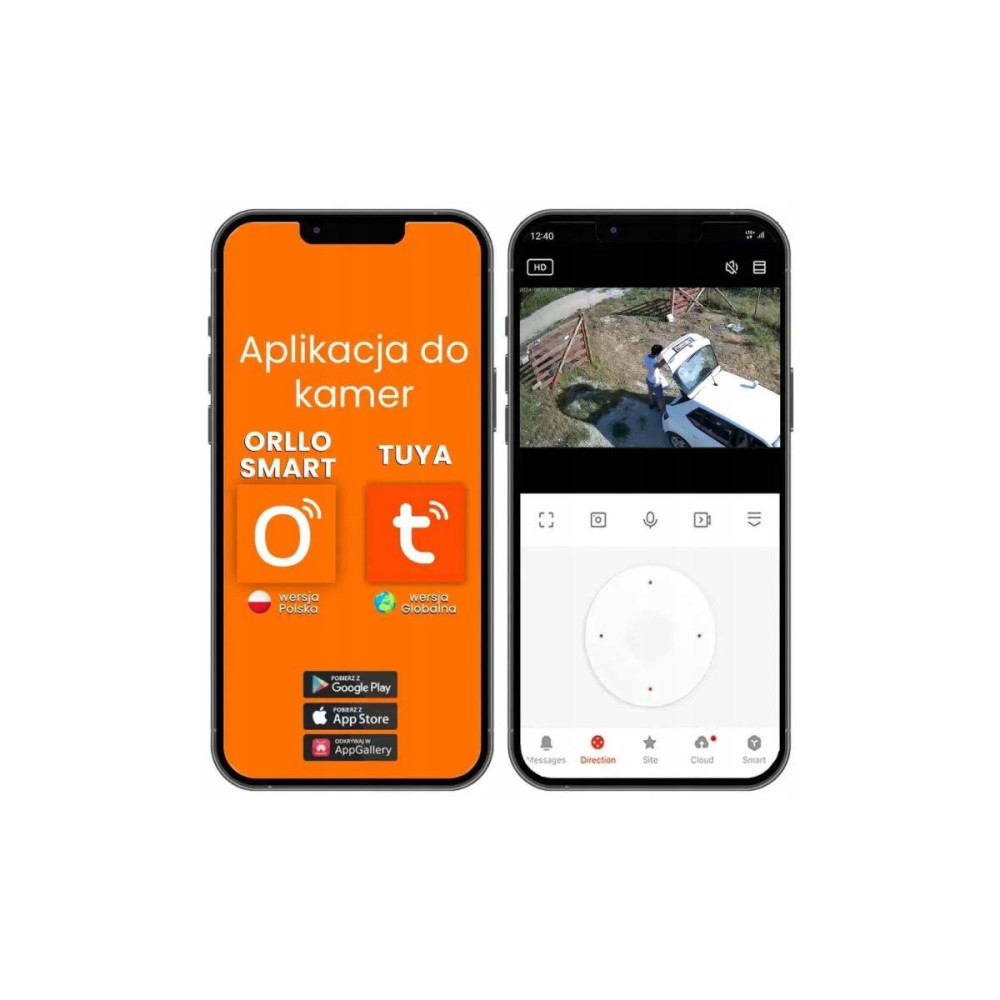 Kamera IP Orllo TZ1 Cloud SIM 4G LTE z panelem solarnym