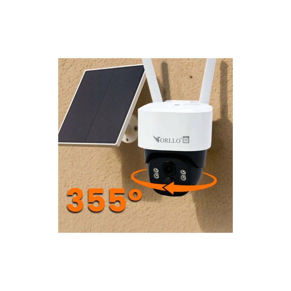 Kamera IP Orllo TZ1 Cloud SIM 4G LTE z panelem solarnym