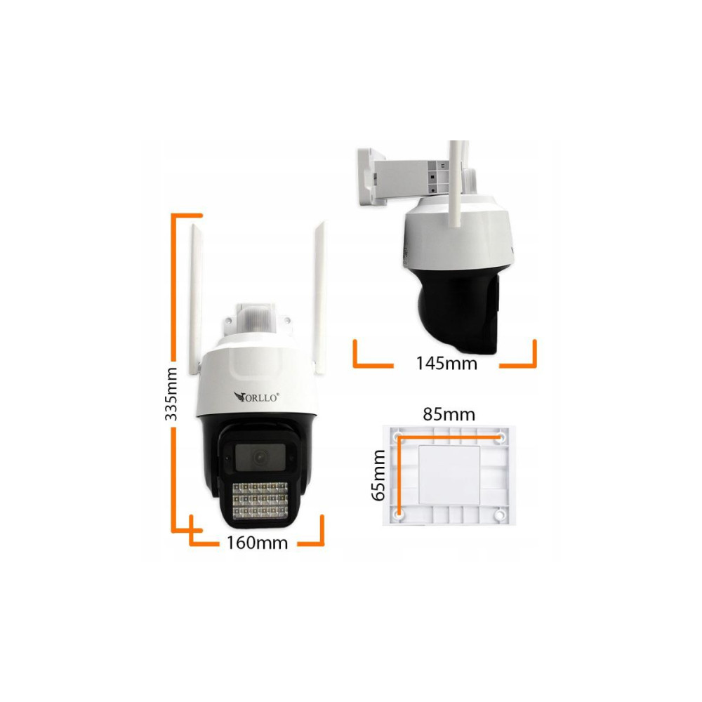 Kamera IP Orllo N2 PT 3MP 4G LTE