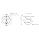 Kamera IP 8 Mpx 2.8 mm Honeywell HC25CE8R1-V